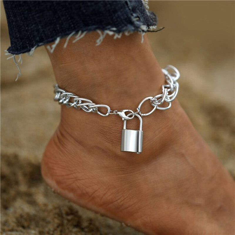 Silver Plated Silver Toned Anklet Cum Bracelet - VAIRAVI Silver Plated Silver Toned Anklet Cum Bracelet - VAIRAVI