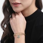 Gold Plated Chain Bracelet - VAIRAVI