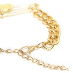 Gold Plated Chain Bracelet - VAIRAVI
