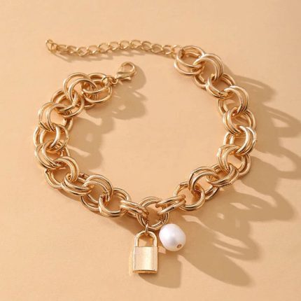 Gold Plated Bracelet - VAIRAVI