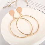 Stylish Circular Design Hoop Earrings For Women - VAIRAVI