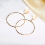 Stylish Circular Design Hoop Earrings For Women - VAIRAVI