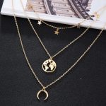 Marvellous Designer Gold Plated Multi Strand Necklace For Women - VAIRAVI