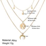 Marvellous Designer Gold Plated Multi Strand Necklace For Women - VAIRAVI