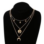Marvellous Designer Gold Plated Multi Strand Necklace For Women - VAIRAVI