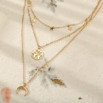 Marvellous Designer Gold Plated Multi Strand Necklace For Women - VAIRAVI
