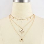 Marvellous Designer Gold Plated Multi Strand Necklace For Women - VAIRAVI
