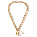 Gold-Toned Gold Plated Layered Necklace For Women - VAIRAVI