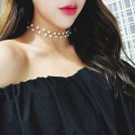 Pearl Studded Single Layer Gold Plated Necklace Jewellery For Women - VAIRAVI