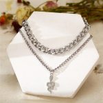 Snake inspired Silver Plated Layered Necklace For Women - VAIRAVI
