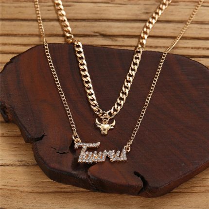 Gold Plated American Diamond Studded Layered Necklace For Women - VAIRAVI