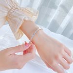 Rose Gold-Plated Anti Tarnish Hexagonal Openable Bracelet - Image 9