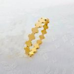 Gold-Plated Anti Tarnish Clover Themed Charm Bracelet - Image 7