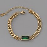 Gold Plated Heart Themed Anti Tarnish Bracelet