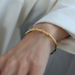 Gold Plated South Korean Anti Tarnish Bracelet - Image 2