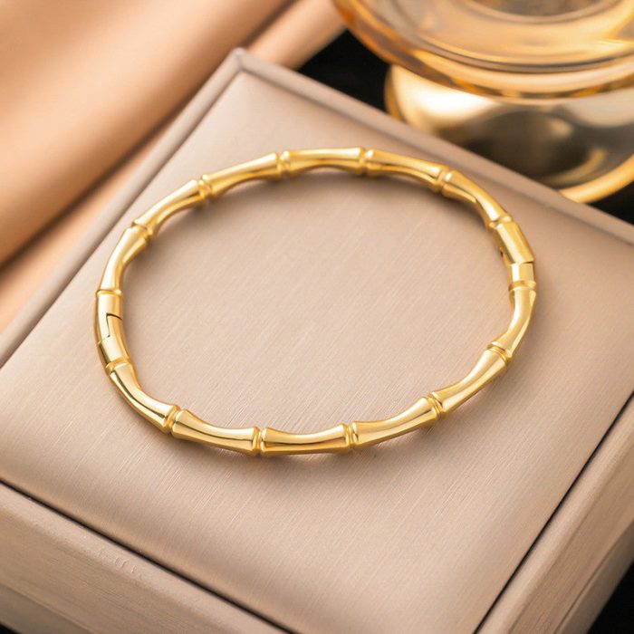 Gold Plated South Korean Anti Tarnish Bracelet - Image 3