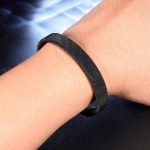 Black Silver Plated Stainless Steel Anti Tarnish Mesh Statement Cuff Bracelet For Men - Image 6