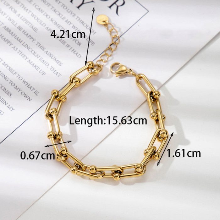 Gold Plated Stainless Steel Anti Tarnish Rope Design Wraparound Bracelet For Women - Image 6