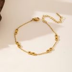 Gold Plated Infinity Themed Wraparound Bracelet - Image 2