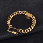 Gold Plated Contemporary Wraparound Bracelet - Image 7