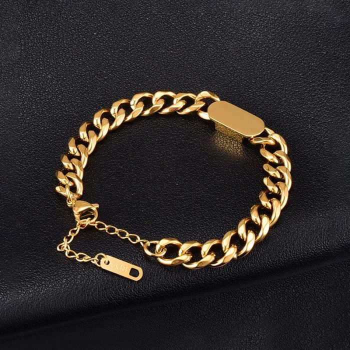 Gold Plated Contemporary Wraparound Bracelet - Image 7