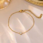 Gold Plated Contemporary Wraparound Bracelet - Image 3