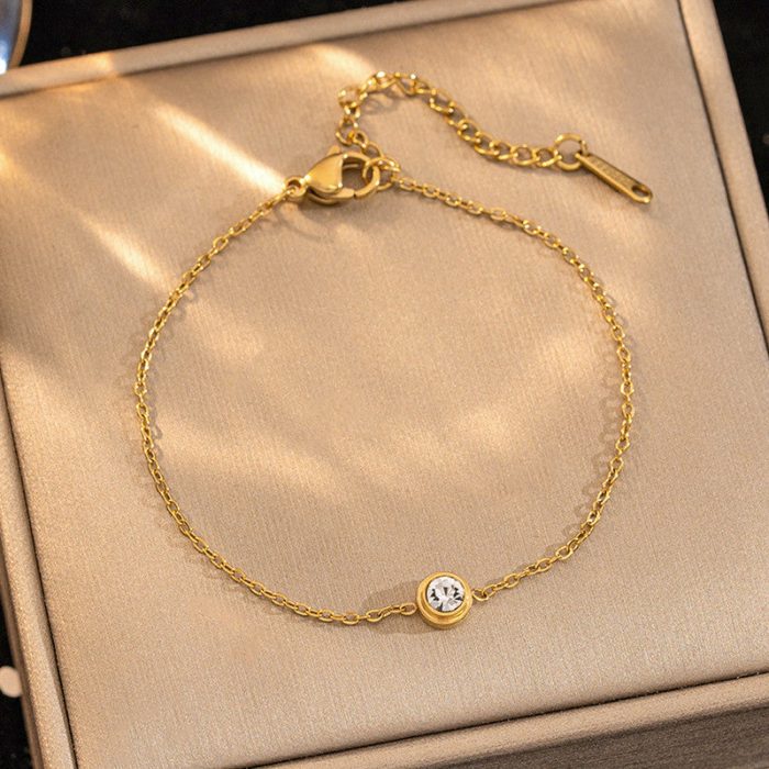 Gold Plated Contemporary Wraparound Bracelet - Image 5