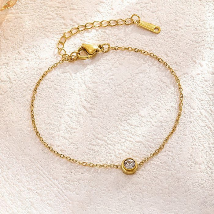 Gold Plated Contemporary Wraparound Bracelet - Image 6
