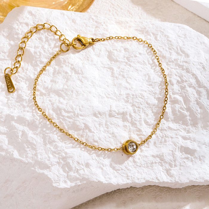 Gold Plated Contemporary Wraparound Bracelet - Image 7