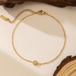 Gold Plated Contemporary Wraparound Bracelet - Image 9