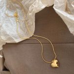 Gold-Plated Anti Tarnish Heart Themed Pendant - Image 5