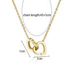 Gold-Plated Anti Tarnish Heart Themed Pendant - Image 5