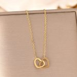Gold-Plated Anti Tarnish Heart Themed Pendant - Image 8