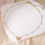 Gold-Plated Anti Tarnish Infinity Bow Pendant - Image 6