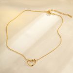 Gold-Plated Anti Tarnish Heart Themed Pendant - Image 2