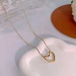 Gold-Plated Anti Tarnish Heart Themed Pendant - Image 9