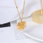 Gold-Plated Anti Tarnish Heart Themed Pendant - Image 4