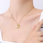 Gold-Plated Anti Tarnish Heart Themed Pendant - Image 6