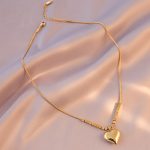 Gold-Plated Anti Tarnish Heart Themed Pendant - Image 6