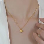 Gold-Plated Anti Tarnish Heart Themed Pendant - Image 4