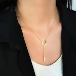 Gold-Plated Anti Tarnish Geometric Pendant - Image 6