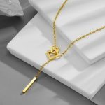 Gold-Plated Anti Tarnish Geometric Pendant - Image 7