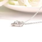 Silver Plated Anti Tarnish American Diamond Studded Heart Themed Pendant - Image 9