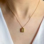 Gold-Plated Anti Tarnish Gold-Toned Star themed Geometric Pendant - Image 6