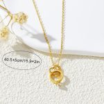 Gold Plated Stainless Steel Anti Tarnish Heart Themed Pendant For Women - Image 5