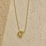 Gold Plated Stainless Steel Anti Tarnish Heart Themed Pendant For Women - Image 8