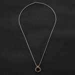 Silver Plated Stainless Steel Anti Tarnish Triple Rings Circular Pendant For Men - Image 3