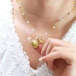 Gold Plated Anti Tarnish Stainless Steel Star Fish Themed Pendant - Image 5