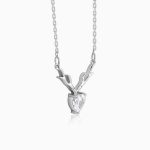 Silver Plated Anti Tarnish Stainless Steel Heart Themed Pendant - Image 10