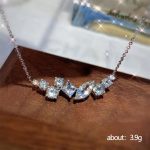 Silver Plated Anti Tarnish American Diamond Studded Contemporary Pendant - Image 6
